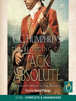 cover image of The Blooding of Jack Absolute